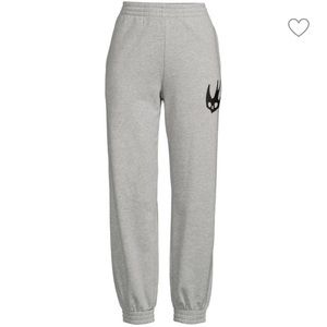 Alexander McQueen grey sweatpants with logo